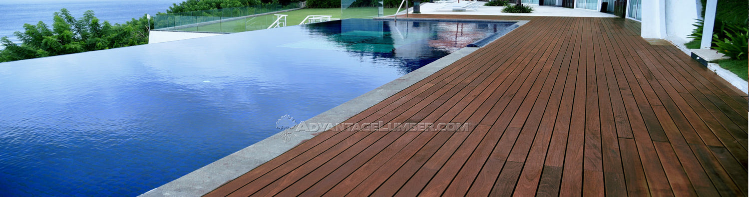 Mahogany (Red Balau) Wood Decking