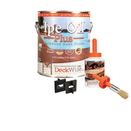 1x4 Ipe Pregrooved Installation Kit