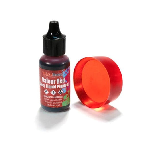 "Valour Red" - WiseInk™ Epoxy Liquid Pigment