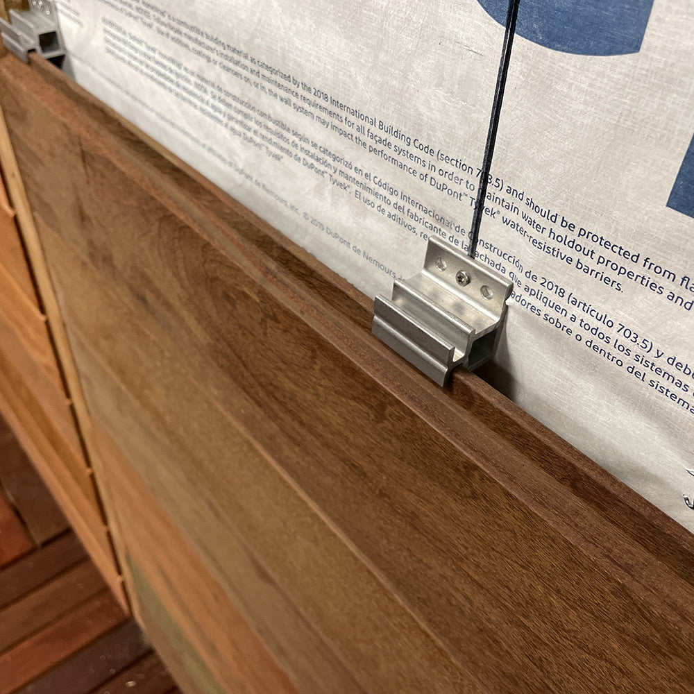 1 x 4 Teak Rainscreen Siding (Select Grade)