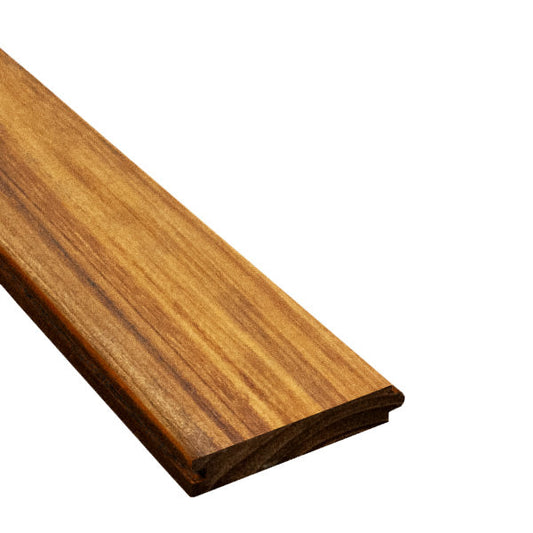 1 x 4 Teak - Plantation Wood T&G Square-Edge Decking (Select Grade)