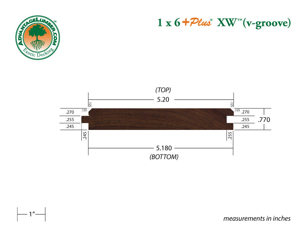 Ipe Wood V-Groove