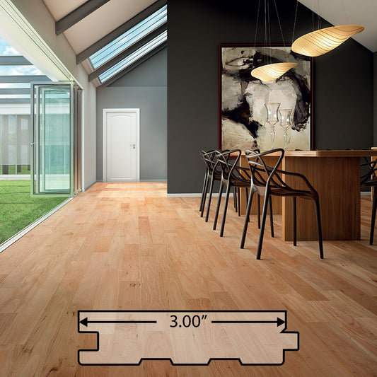 Amendoim (Ibiráro) Solid Flooring 3″ Prefinished Satin, $7.52/sqft
