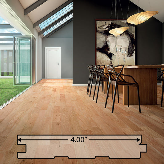 Amendoim (Ibiráro) Solid Flooring 4″ Prefinished Satin, $7.67/sqft