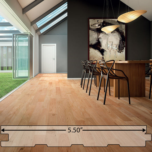 Amendoim (Ibiráro) Solid Flooring 5.5″ Prefinished Satin, $8.75/sqft