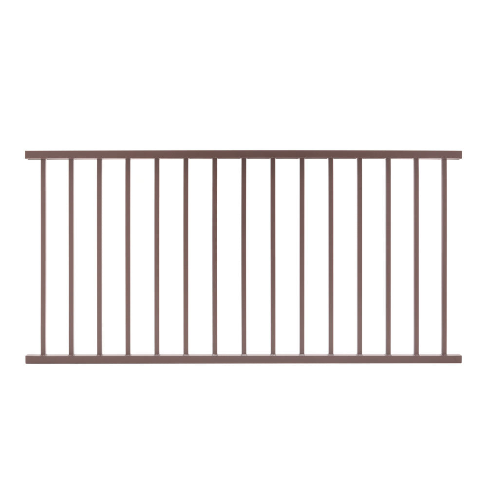 Deckorators® Aluminum Contemporary High Welded Rectangular Line Rail