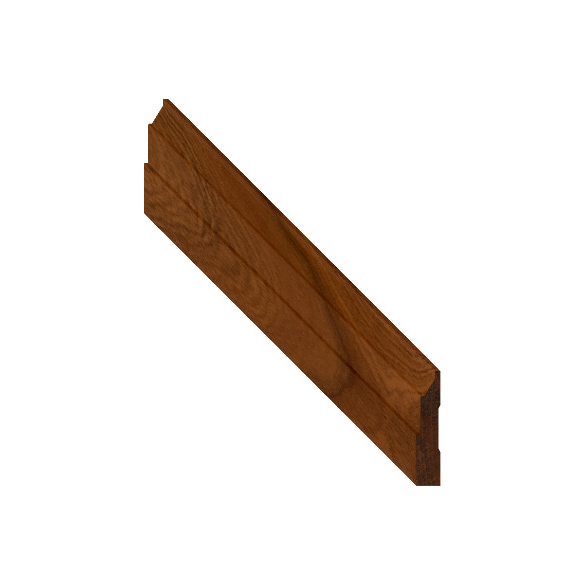 Walnut Contemporary Case Molding