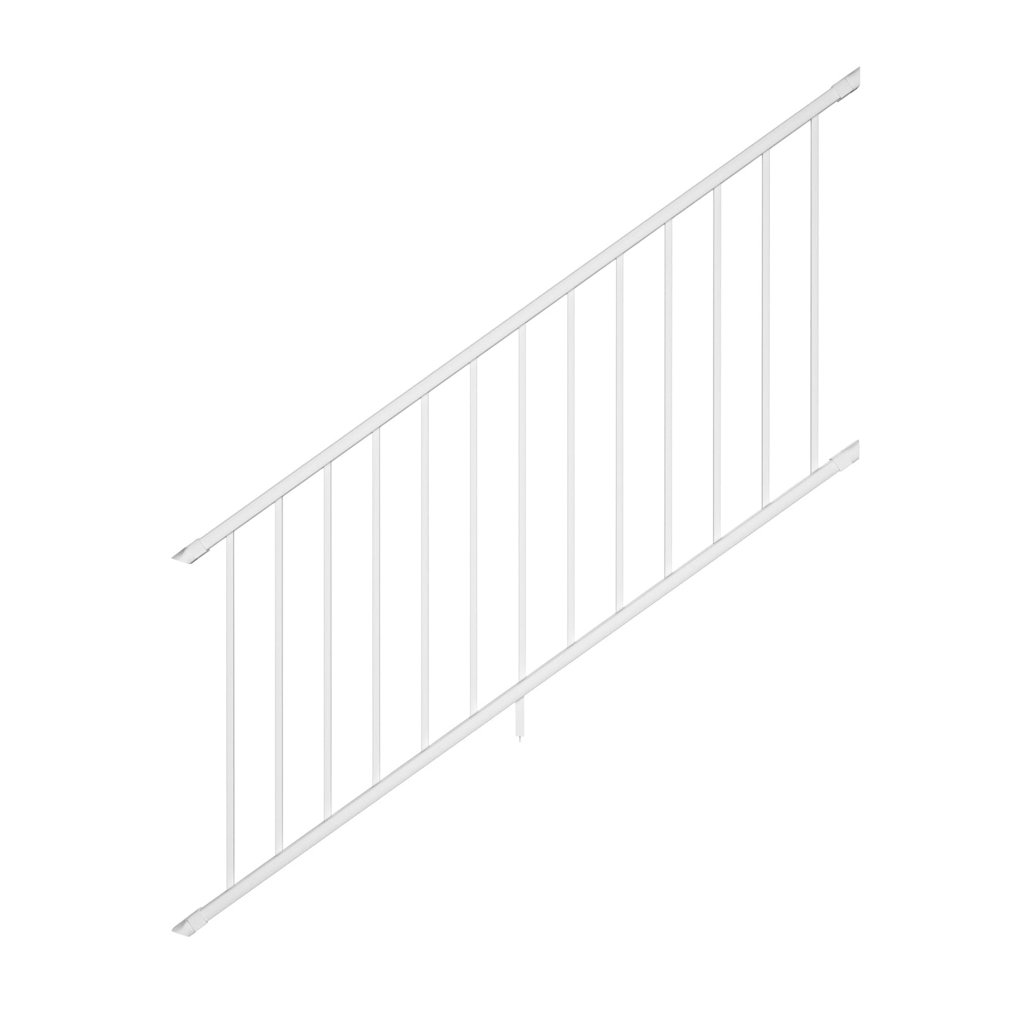 Deckorators® Aluminum Rapid Rail Stair Kit with Square Balusters