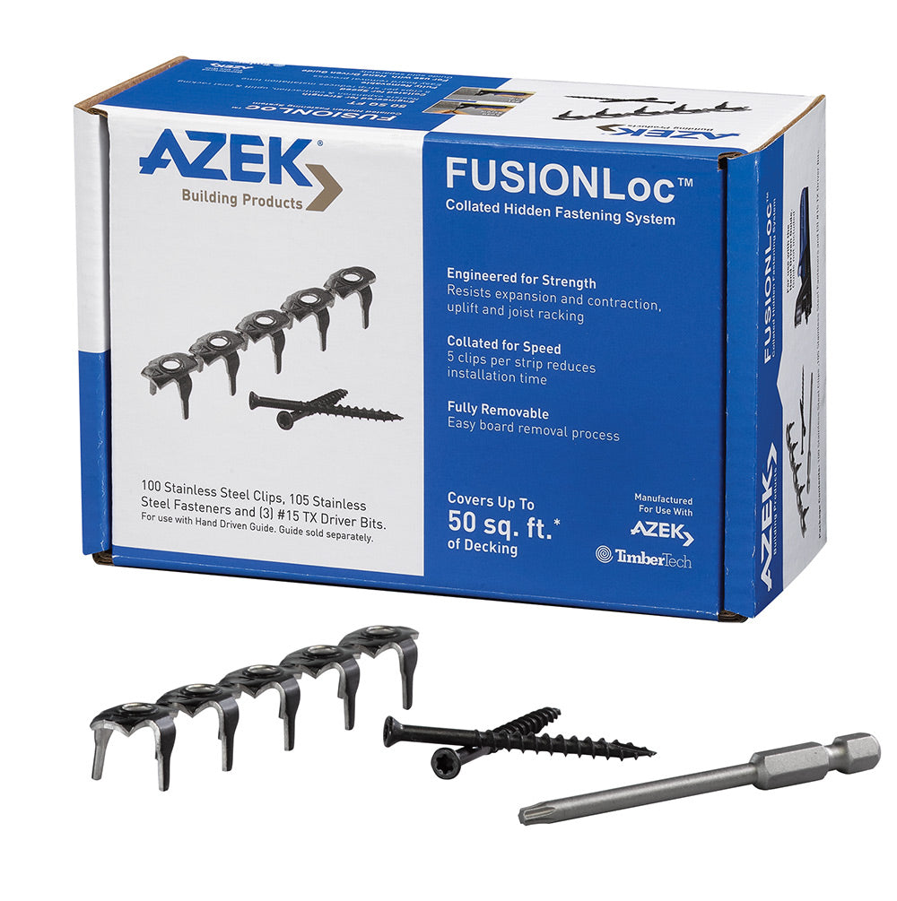 FUSIONLoc® Hand Driven Hidden Fastener