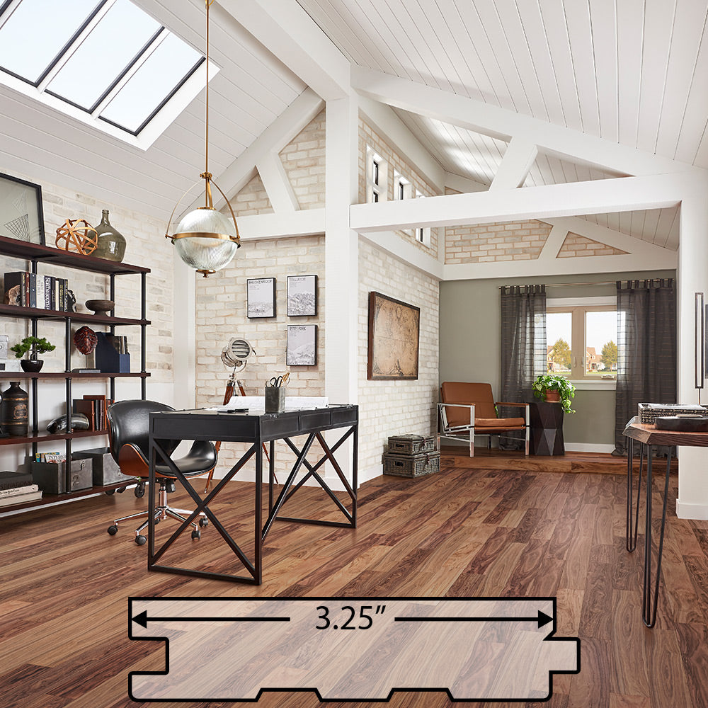 Curupay (Patagonian Rosewood) Solid Flooring 3.25″ Prefinished Satin, $6.60/sqft