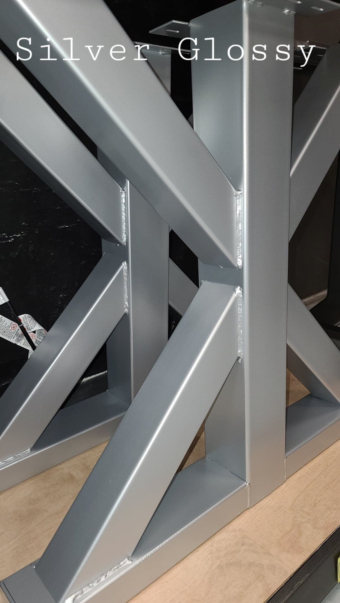 40″ High Steel Table Base