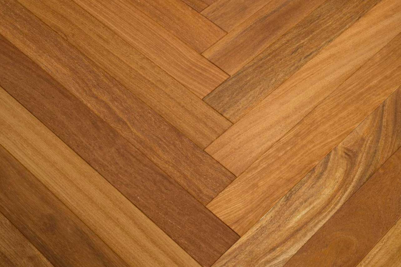 Cumaru Herringbone Solid Flooring 3″ Prefinished Satin, $8.87/sqft