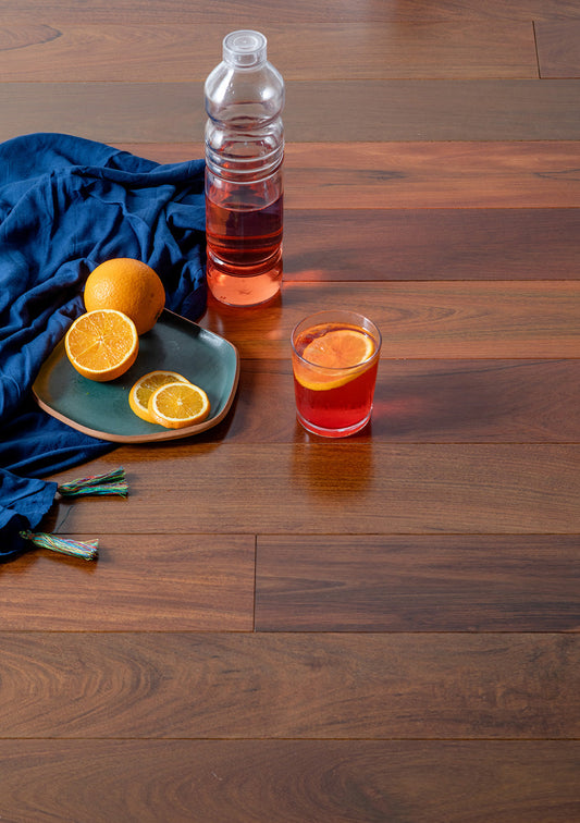 Ipe (Brazilian Walnut) Solid Flooring 4″ Prefinished Satin, $7.45/sqft