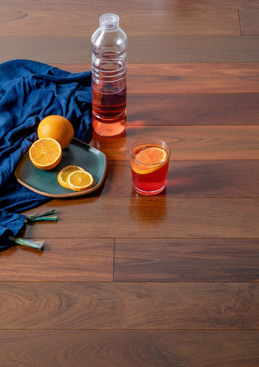 Ipe (Brazilian Walnut) Solid Flooring 0.75″ x 4″ Prefinished Satin, $7.45/sqft - Ipe Depot