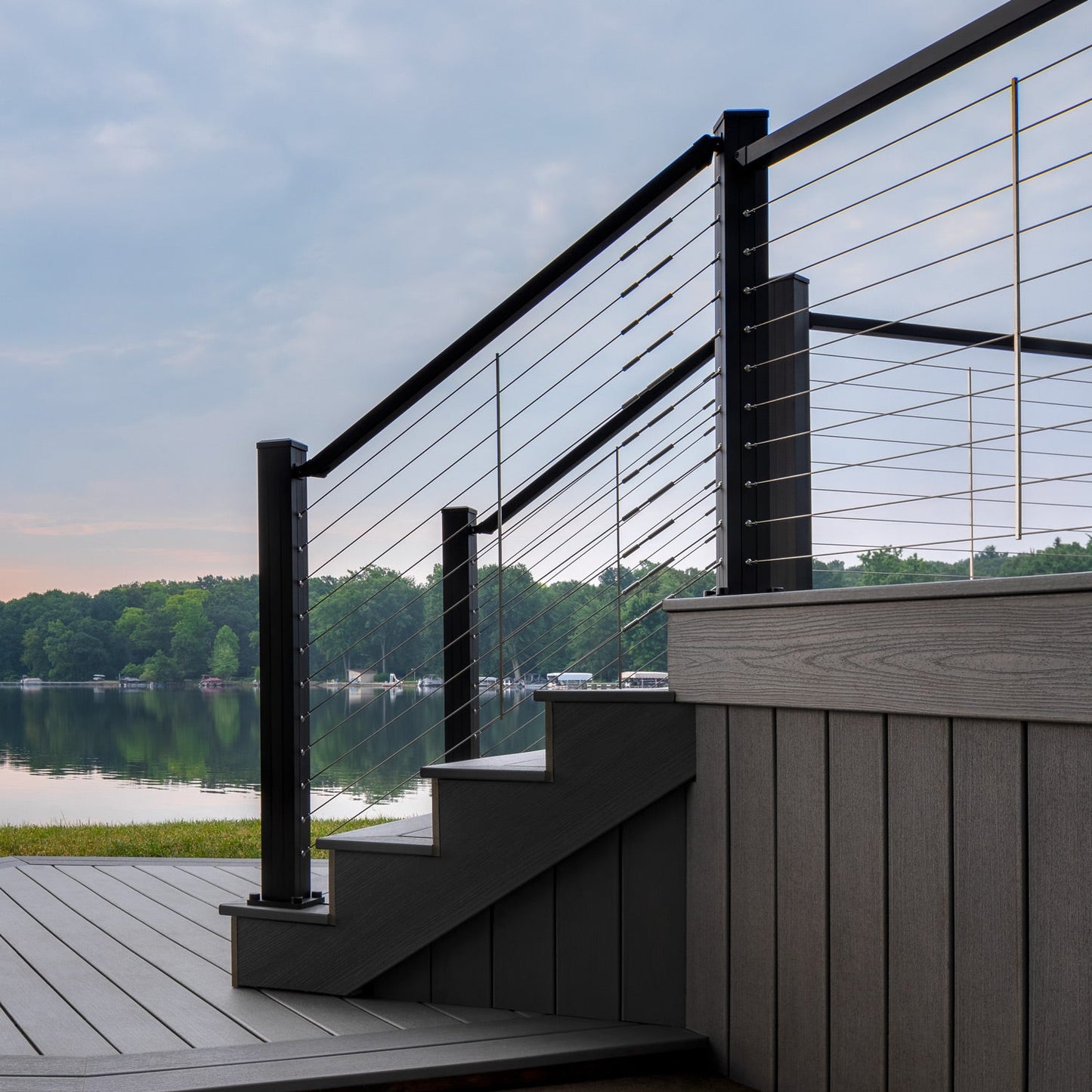 Trex Signature® X-Series™ Cable Rail Kit (Stair)