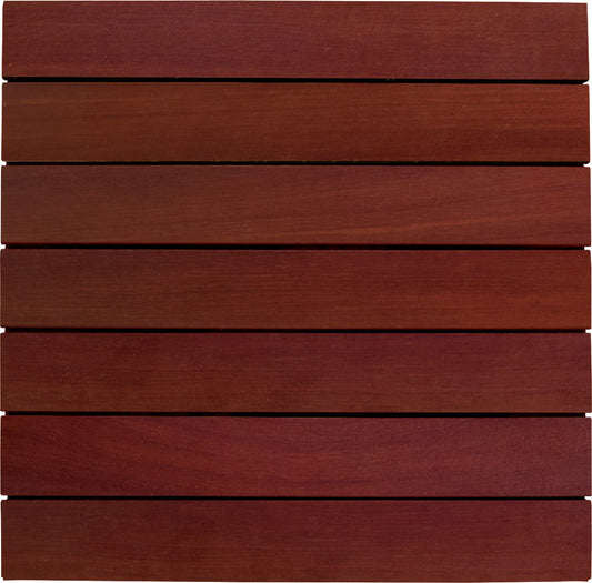 Brazilian Redwood (Massaranduba) Advantage Deck Tiles® 20 x 20 - Smooth