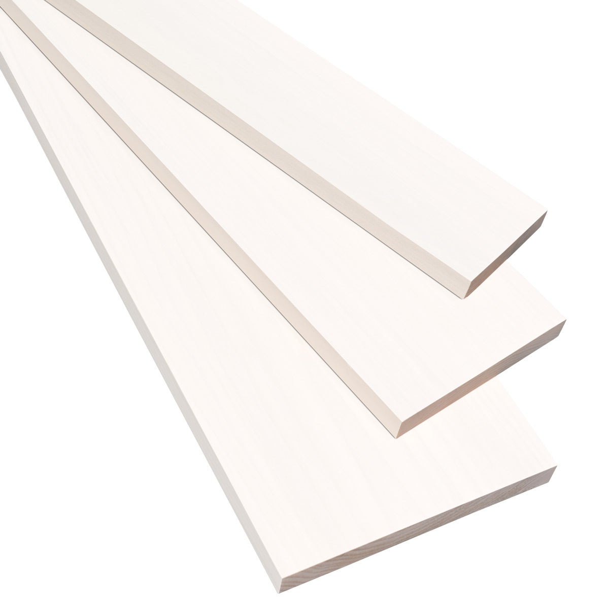 S4S 1x4 Primed Poplar Board (Solid)