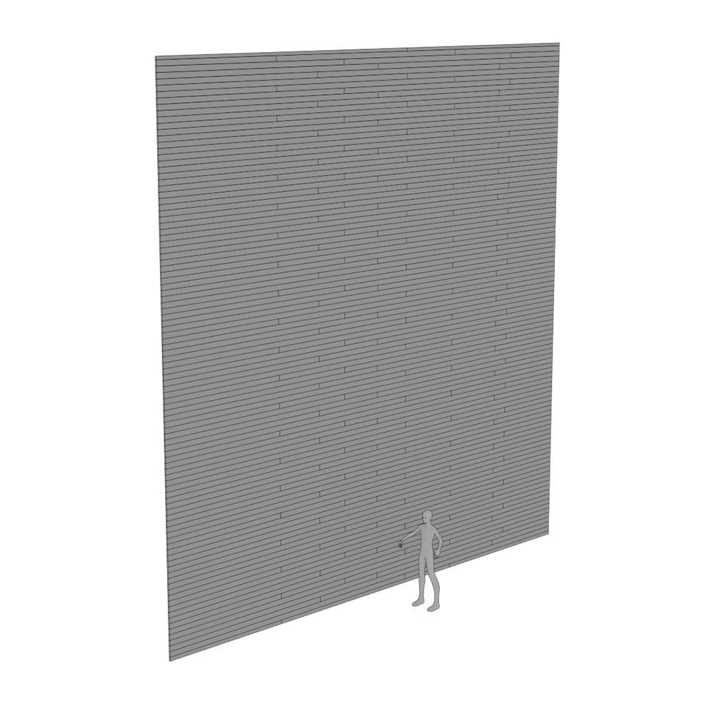 1x6 Teak Shiplap 5'-8' Siding Surface Kit