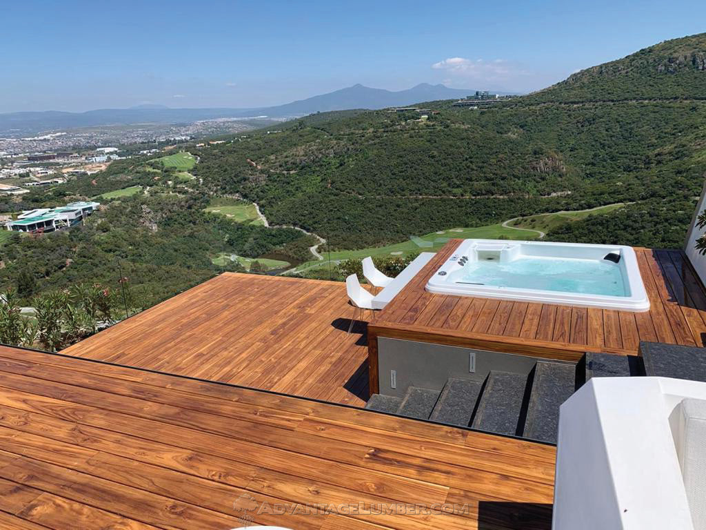 1 x 6 +Plus® Teak Wood Decking (21mm x 6) (Select Grade)