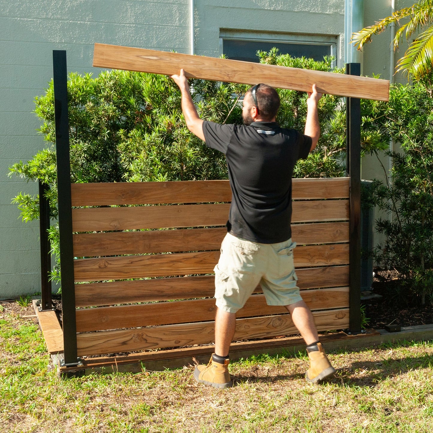 HOFT Teak Wood Fence Kit (Select Grade)