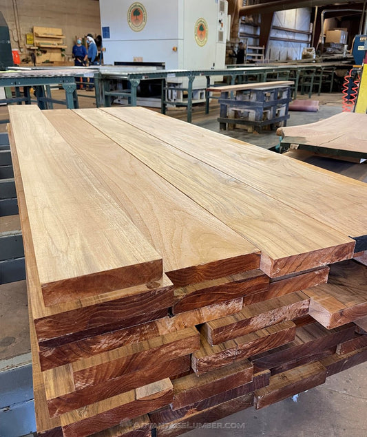 S4S 1x3 Plantation Teak Board - Ipe Depot