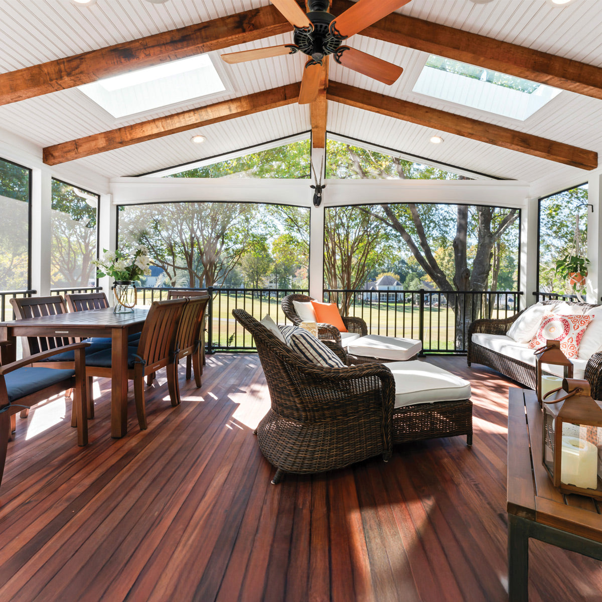 5/4x4 Tigerwood Tongue & Groove 6'-18' Deck Surface Kit