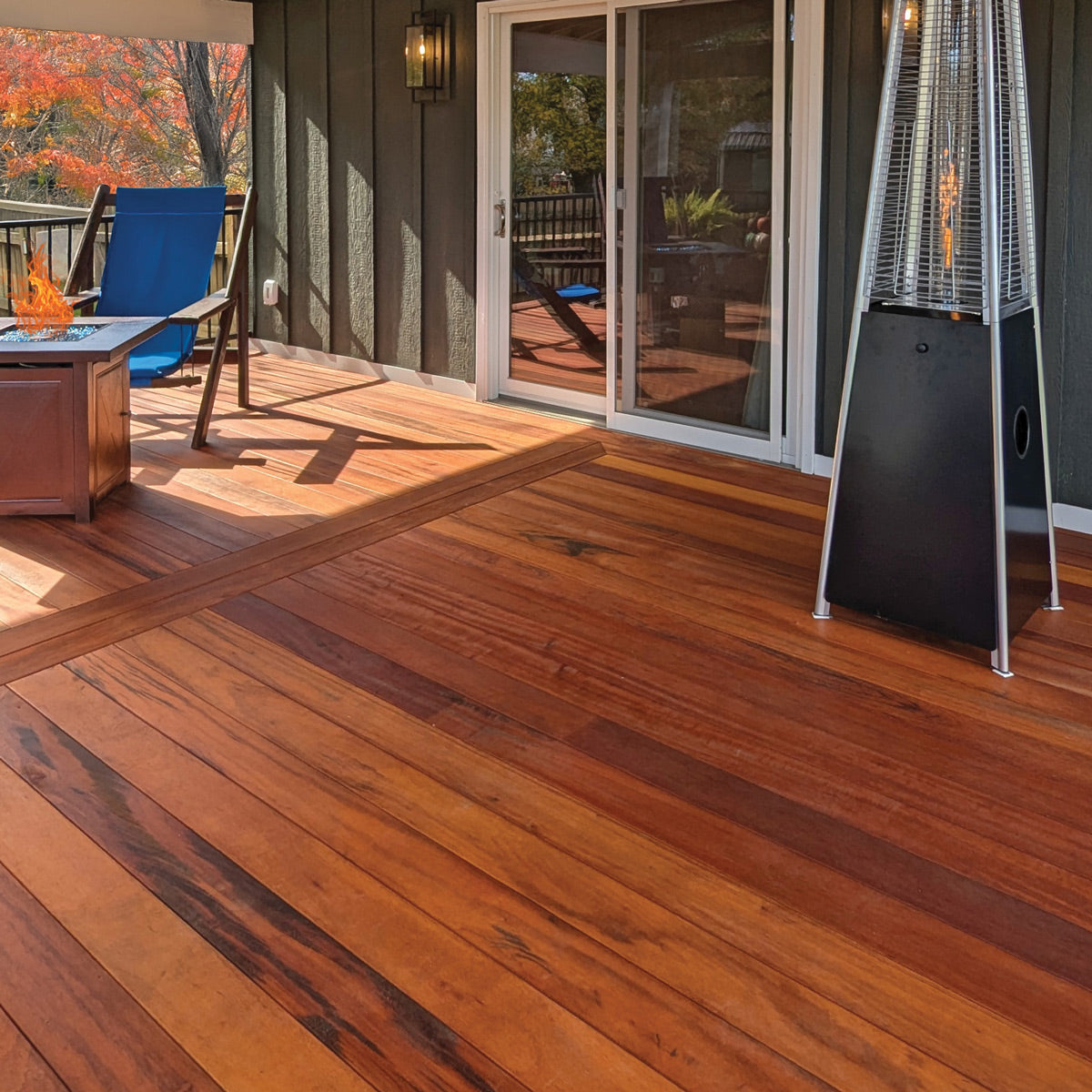 1 x 4 Tigerwood Pre-Grooved Decking