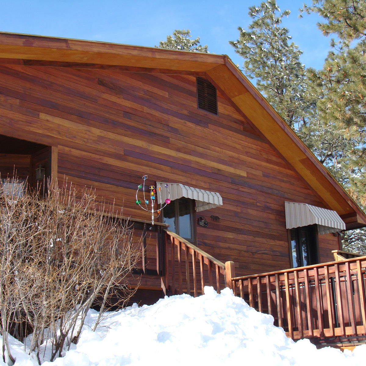 5/4x6 Tigerwood Shiplap Siding Surface Kit