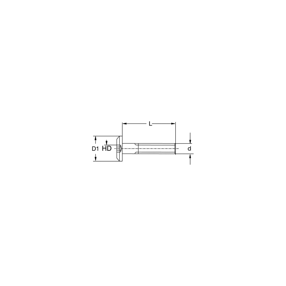 RAMPA® Type KF M6 Wood Insert Bolt Screws