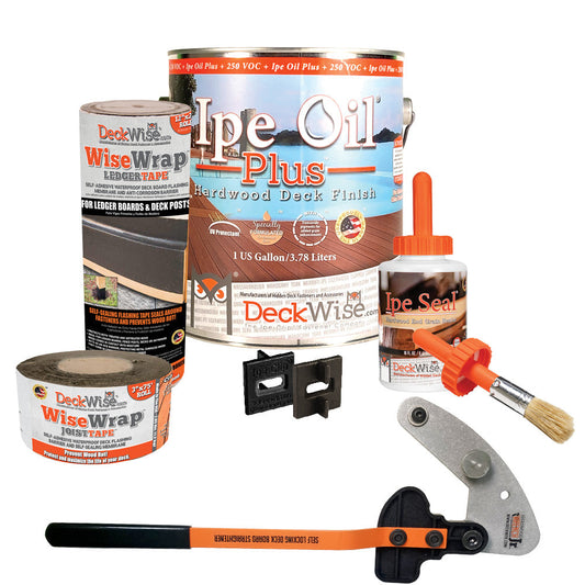 1x6 Ipe Pregrooved Installation Kit