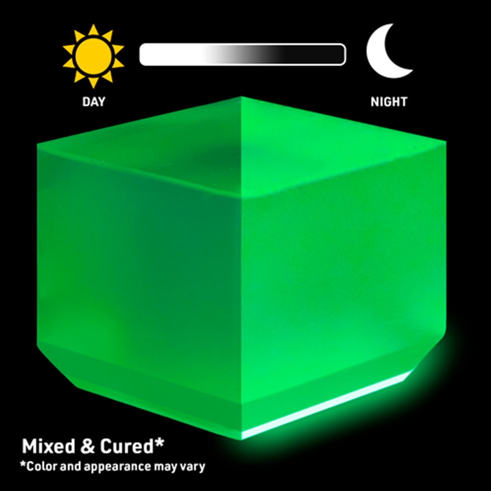 WiseGlow "Radiation Glow" Glow In The Dark Epoxy Colorant Powder