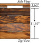 Tigerwood Advantage Deck Tiles® 12 x 12 - Smooth