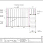 New Castle Steel Deck Framing Kit - 12x16 Deck, Flush Beam, Picture Frame, 14 Stairs with 4x4 Landing