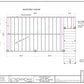 New Castle Steel Deck Framing Kit - 12x20 Deck, Flush Beam, Picture Frame, 14 Stairs with 4x4 Landing