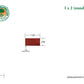 1 x 2 Brazilian Redwood (Massaranduba) Wood