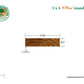 1 x 4 +Plus® Teak Wood Decking (21mm x 4) (Select Grade)