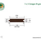 1x4 Ipe Tongue & Groove Deck Surface Kit
