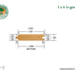 1x4 Garapa V-Groove 6'-18' Surface Kit