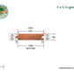 1x4 Tigerwood V-Groove 6'-18' Surface Kit