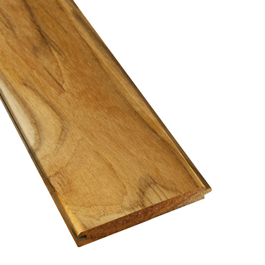 1 x 5 +Plus® Teak Wood V-Groove (Select Grade)