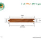 1 x 6 +Plus® XW™ Cumaru Wood V-Groove (21mm x 145mm)