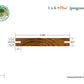 1 x 6 +Plus® Teak Wood Pre-Grooved Decking (21mm x 6) (Select Grade)