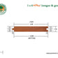 1x6 +Plus® Cumaru Tongue & Groove 6'-18' Deck Surface Kit