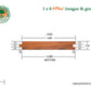 1x6 +Plus® Tigerwood Tongue & Groove 6'-18' Deck Surface Kit