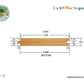 1 x 6 +Plus® Garapa Wood V-Groove