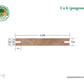 1x6 Western Red Cedar Pre-Grooved - Select Knotty (STK) Appearance Grade - S1S2E/KD