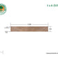 1x6 Western Red Cedar Tongue & Groove - Appearance Grade - S1S2E/KD