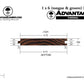 Advantage Thermally Modified Pine, 1x6 T&G