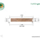 1x6 Western Red Cedar - Sel/Bet - V-Joint T&G/KD