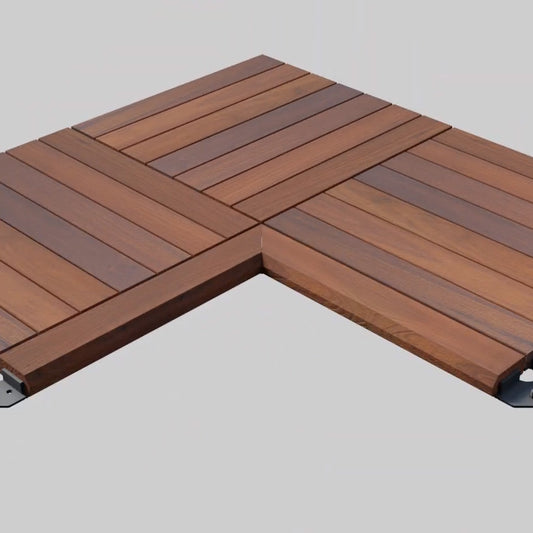 20 x 20 Advantage Deck Tile® Edge Trim - Inside Corner Set